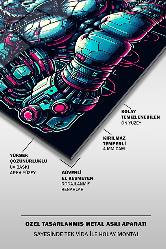 Boksör%20Goril%202%20Kare%20Cam%20Tablo