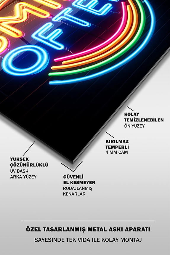 Neon%20Stil%20Slogan%203%20Kare%20Cam%20Tablo