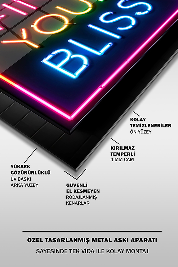 Neon%20Stil%20Slogan%204%20Kare%20Cam%20Tablo