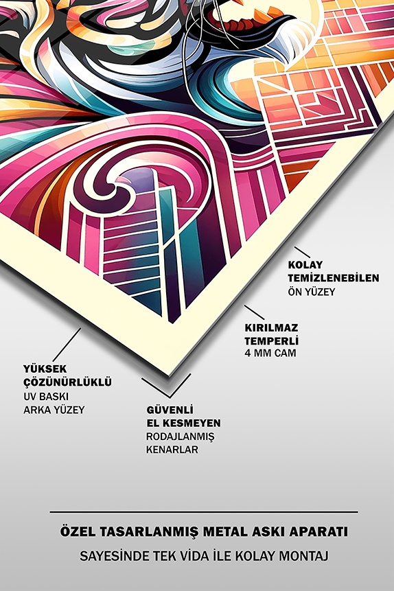 Dekoratif%20Malezya%20Kaplanı%202%20Kare%20Cam%20Tablo