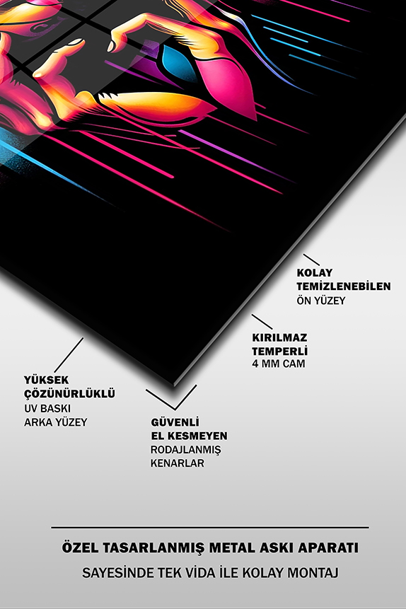 Pop%20Art%20Kadın%20Portre%20Modern%20Dikey%20Cam%20Tablo