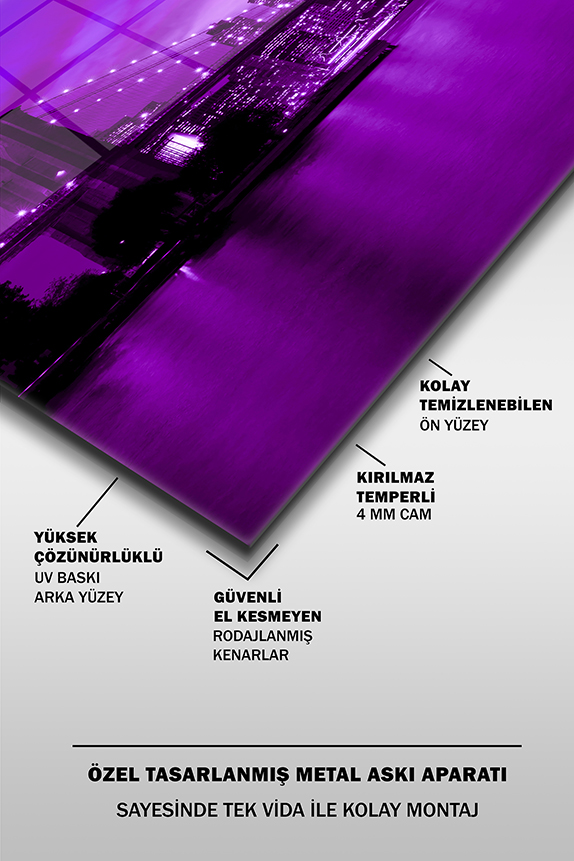 Mor%20Köprü%20Manzarası%20Modern%20Yatay%20Cam%20Tablo