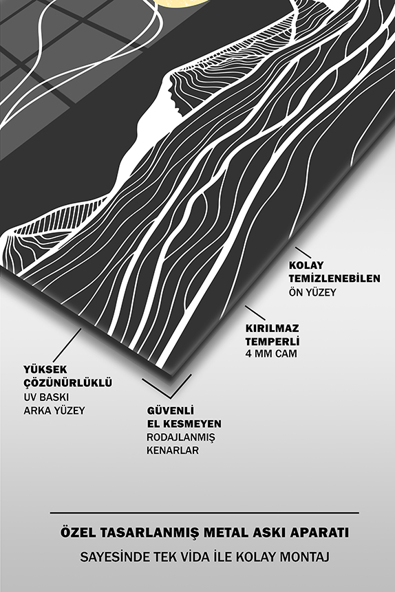 Soyut%20Çizgisel%20Dağ%20Manzarası%20Dekoratif%20Yatay%20Cam%20Tablo