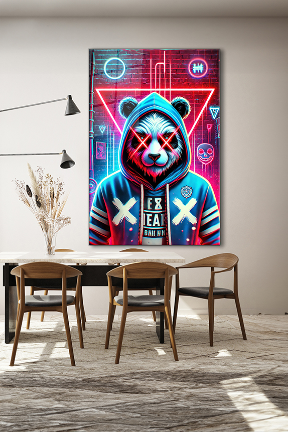 Neon%20Stil%20Panda%20Dikey%20Cam%20Tablo