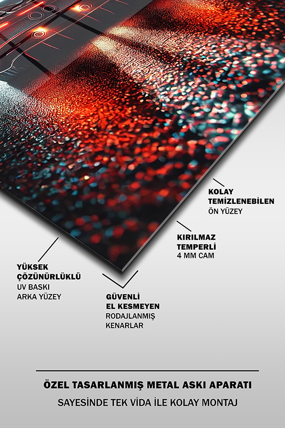 Asfaltta%20Yarış%20Arabası%20Dikey%20Cam%20Tablo