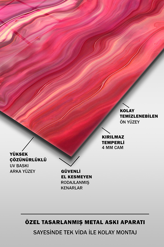 Kırmızı%20Tonları%20Mermer%20Desen%20Dekoratif%20Yatay%20Cam%20Tablo