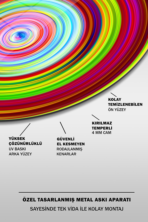 Hipnotik%20Renkli%20Halkalar%20Yuvarlak%20Cam%20Tablo