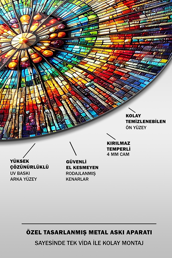 Soyut%20Mozaik%20Desen%203%20Yuvarlak%20Cam%20Tablo