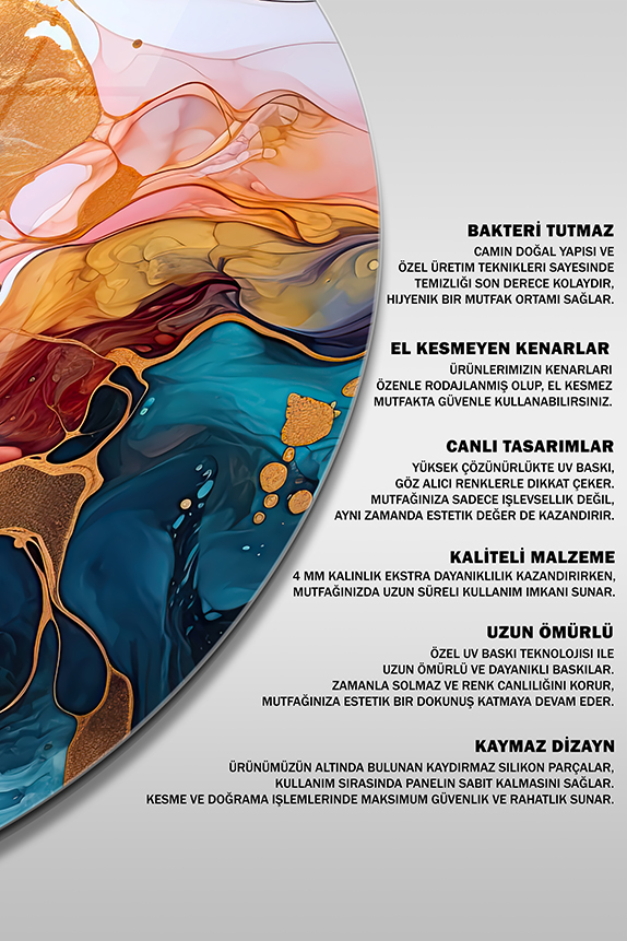 Renkli%20Mermer%20Desen%20Yuvarlak%20Cam%20Kesme%20Tablası