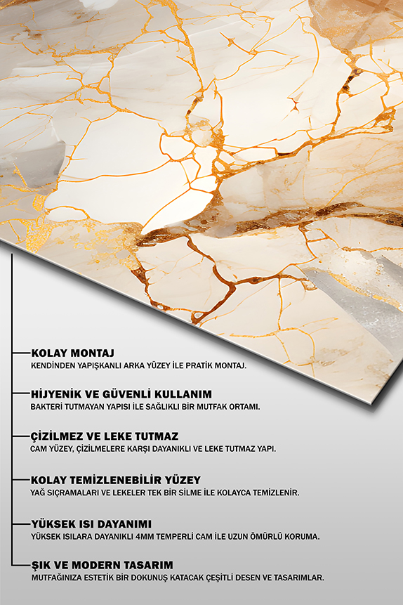 Bej%20Mermer%20Desen%20Ocak%20Arkası%20Koruyucu